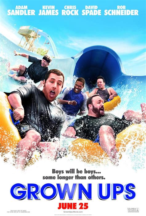 'Grown Ups' serves lots of laughs .